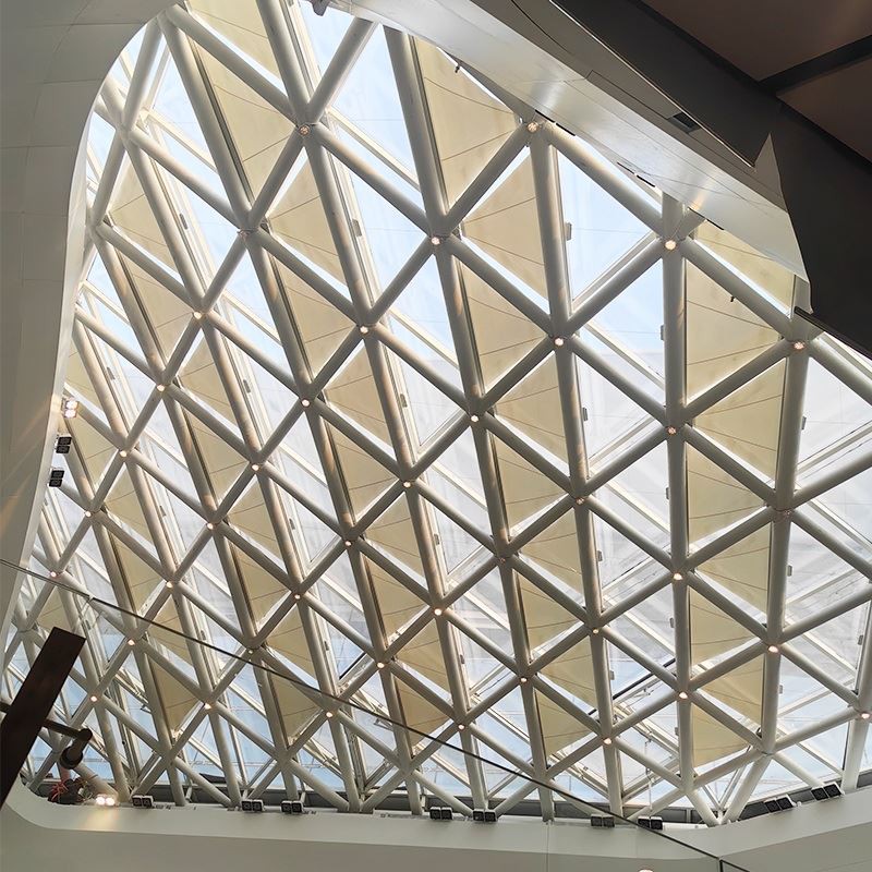 Mái hiên Zenith hình tam giác